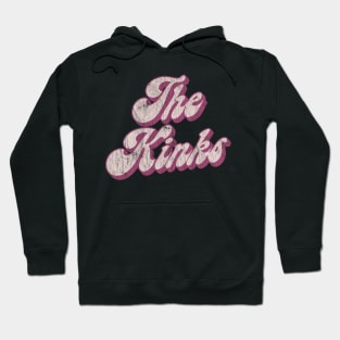 The Kinks  / Retro Faded Style Hoodie